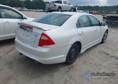 2011 Ford Fusion Sport из США, поврежденный, VIN 3FAHP0DC2BR143270